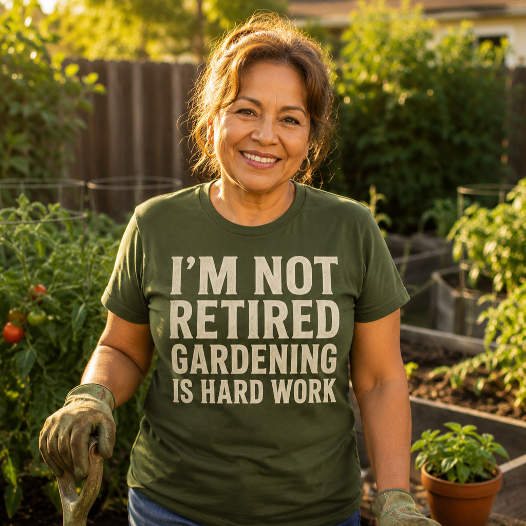 Gardening Is Hard Work T-Shirt