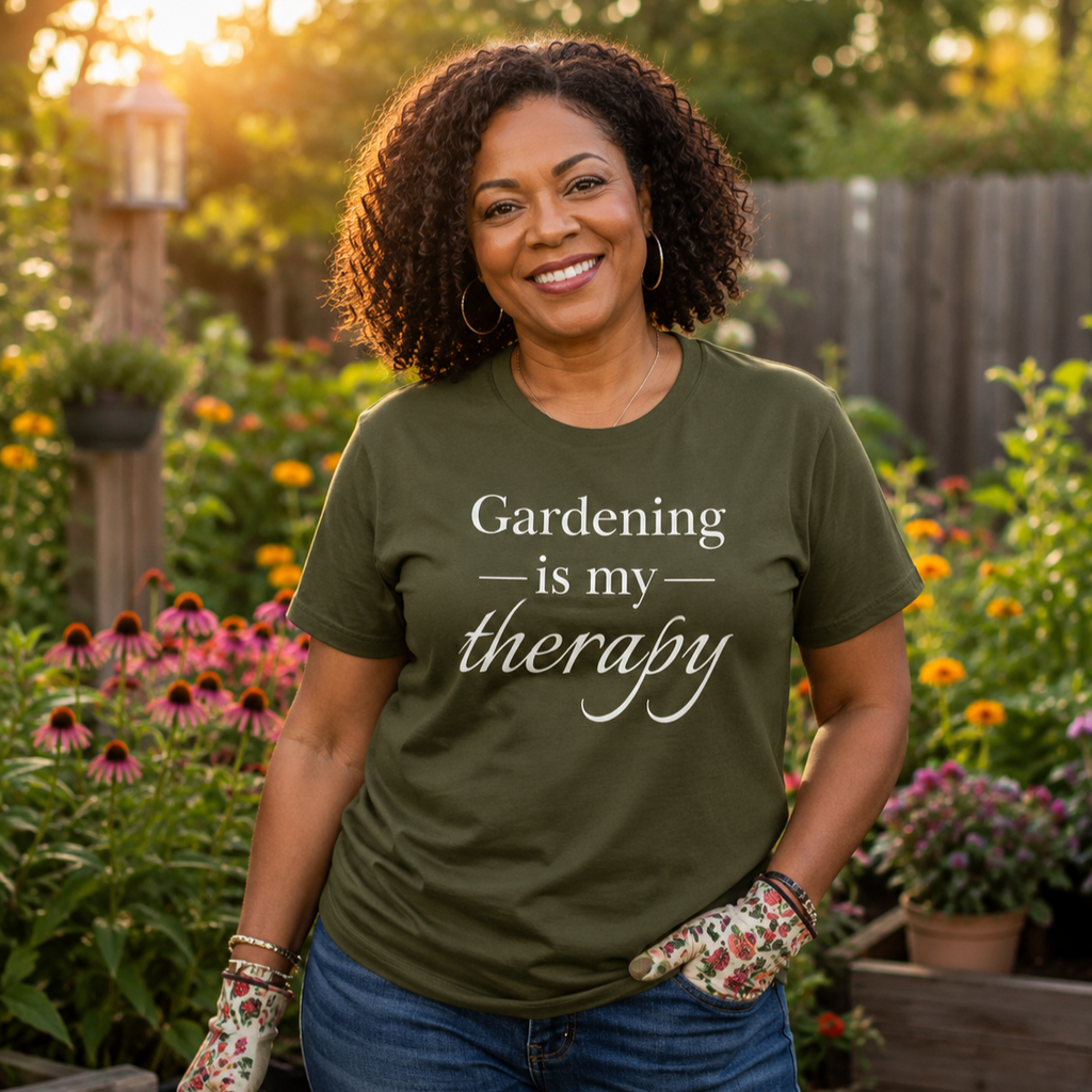Gardening Is My Therapy T-Shirt