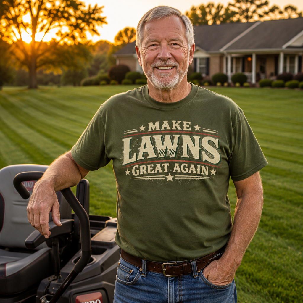Make Lawns Great Again T-Shirt