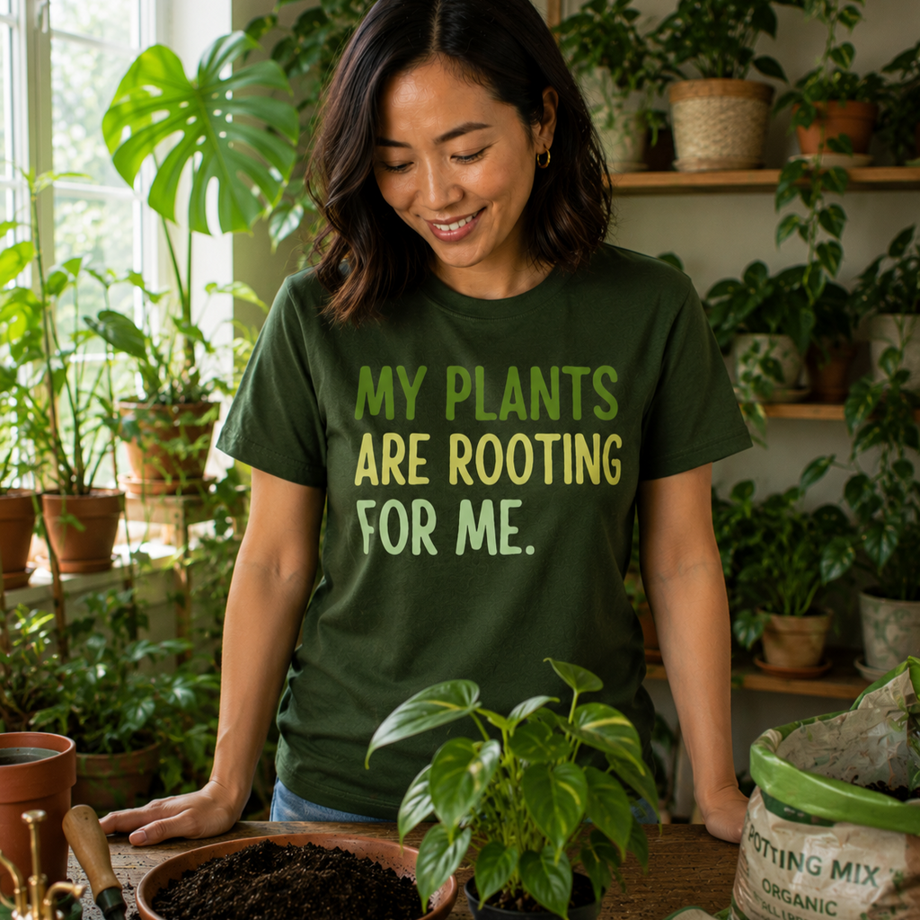 My Plants Are Rooting For Me T-Shirt