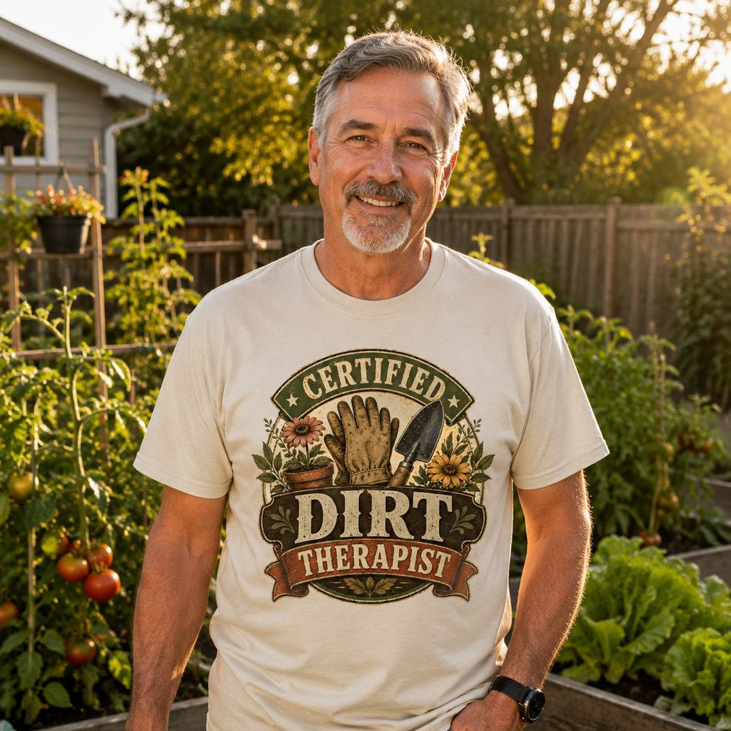 Certified Dirt Therapist T-Shirt