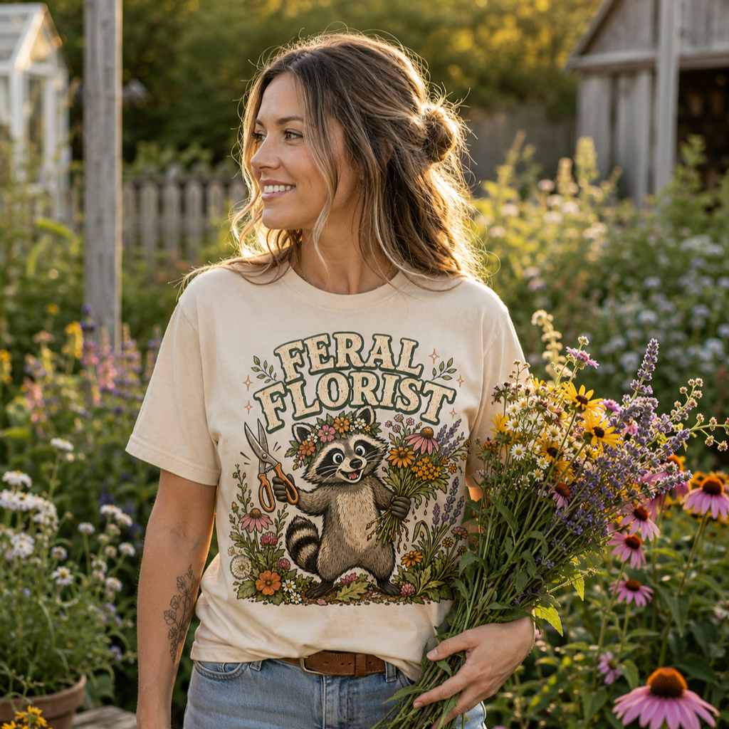 Feral Florist T-Shirt