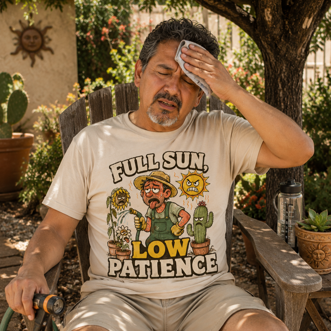 Full Sun Low Patience T-Shirt