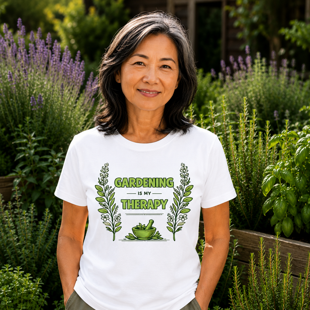 Gardening Is My Therapy T-Shirt