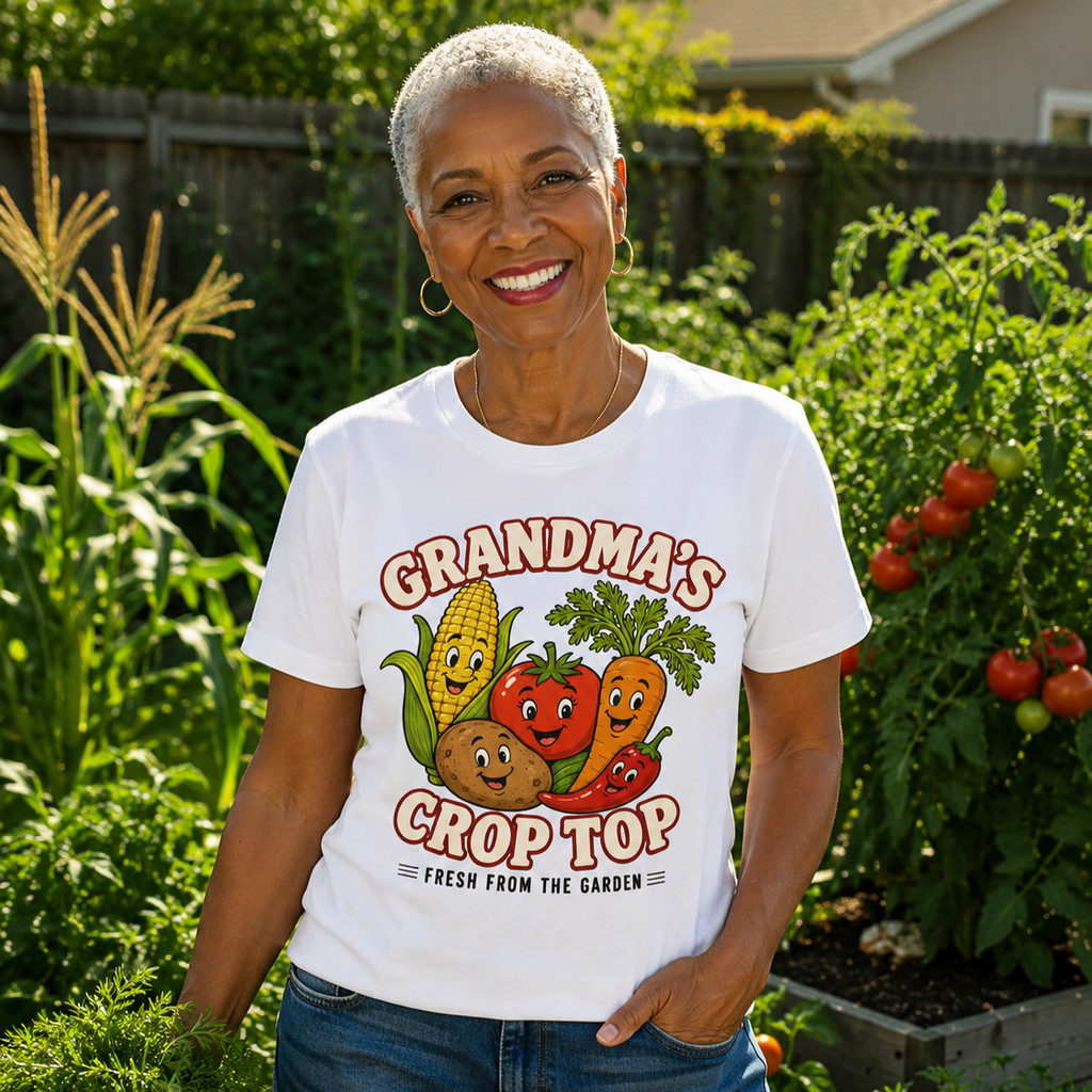 Grandma's Crop Top T-Shirt