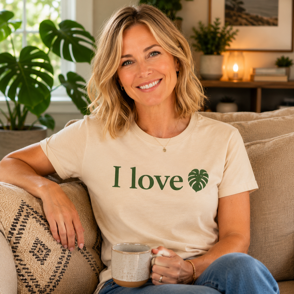 I Love Monstera T-Shirt