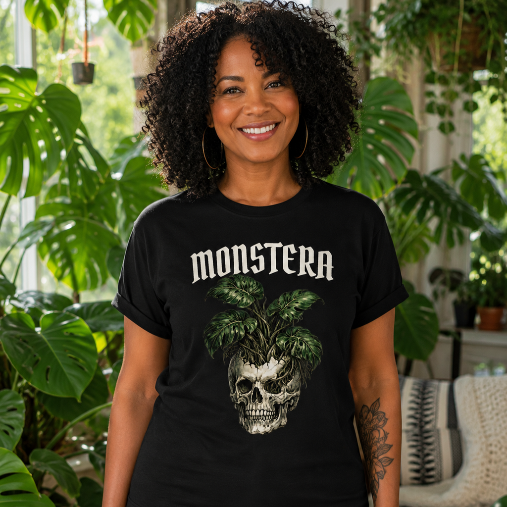 Monstera Skull T-Shirt