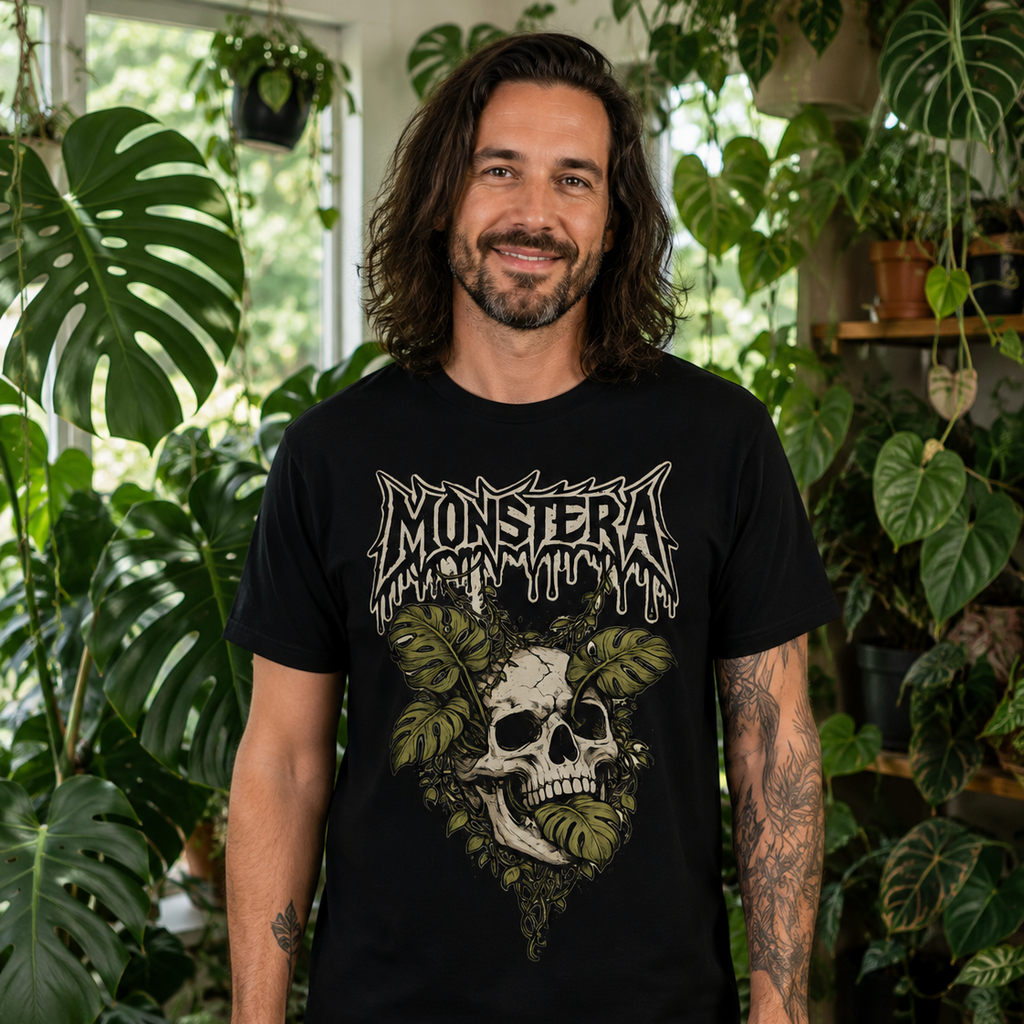Monstera Skull T-Shirt