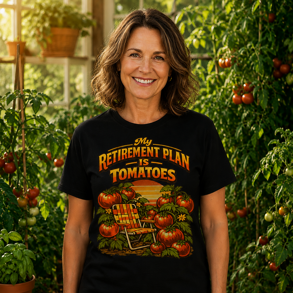 My Retirement Plan Is Tomatoes T-Shirt