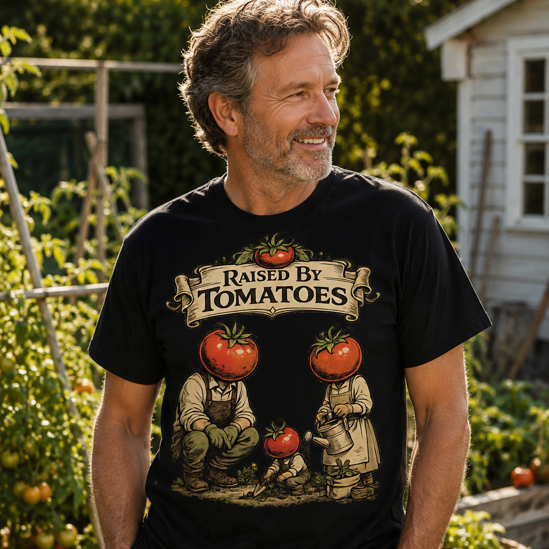 Raised By Tomatoes T-Shirt