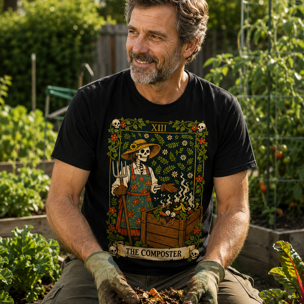 The Composter Tarot Card T-Shirt
