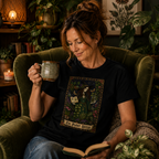 The Plant Witch Tarot Card T-Shirt