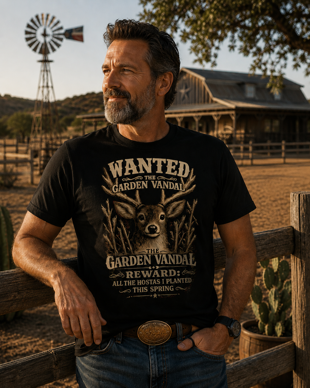 Wanted The Garden Vandal T-Shirt