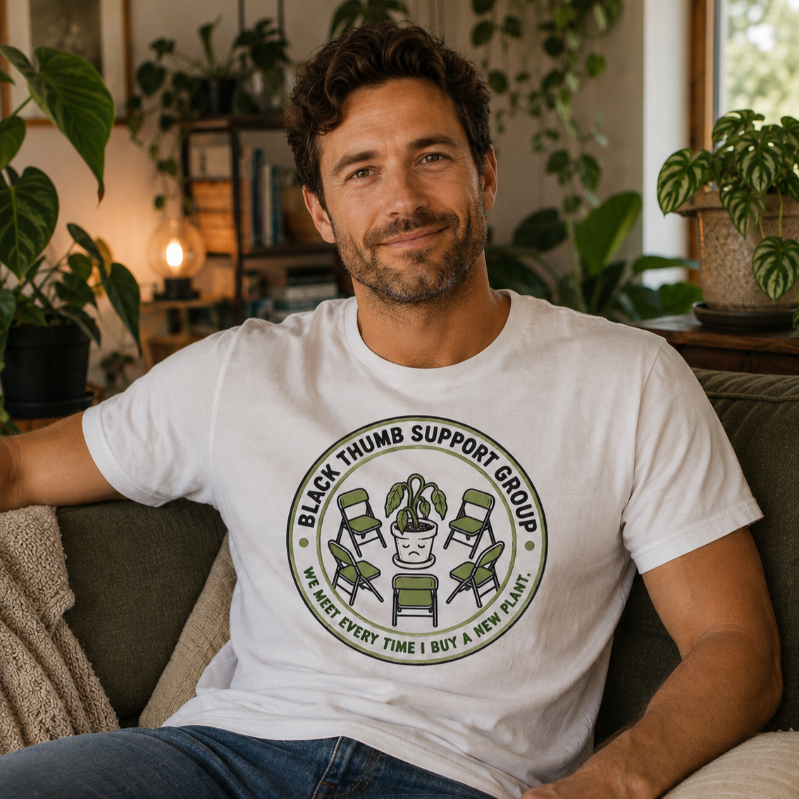 Black Thumb Support Group T-Shirt