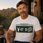 Scoreboard Deer Hostas T-Shirt
