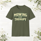 Mowing Is My Therapy T-Shirt