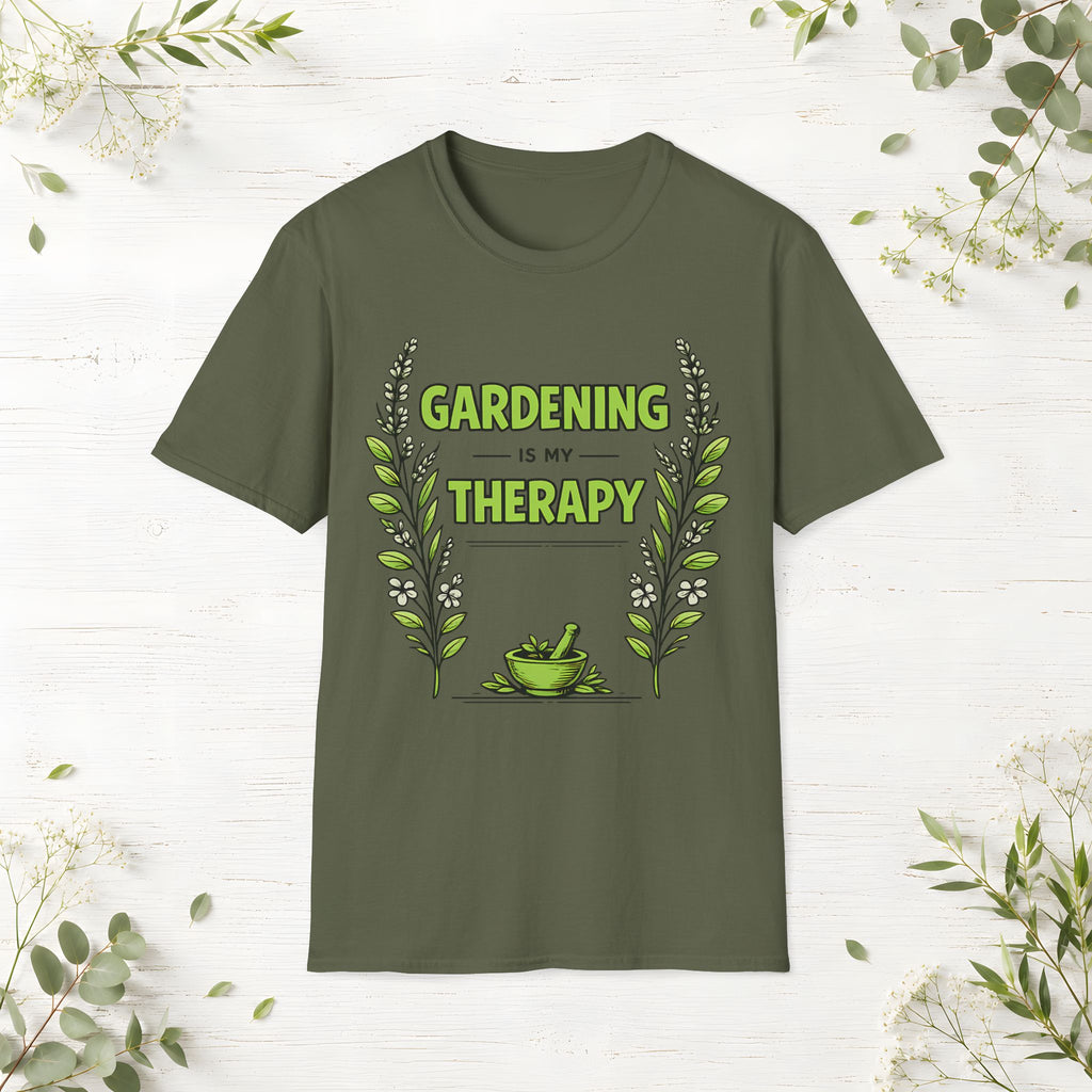 Gardening Is My Therapy T-Shirt