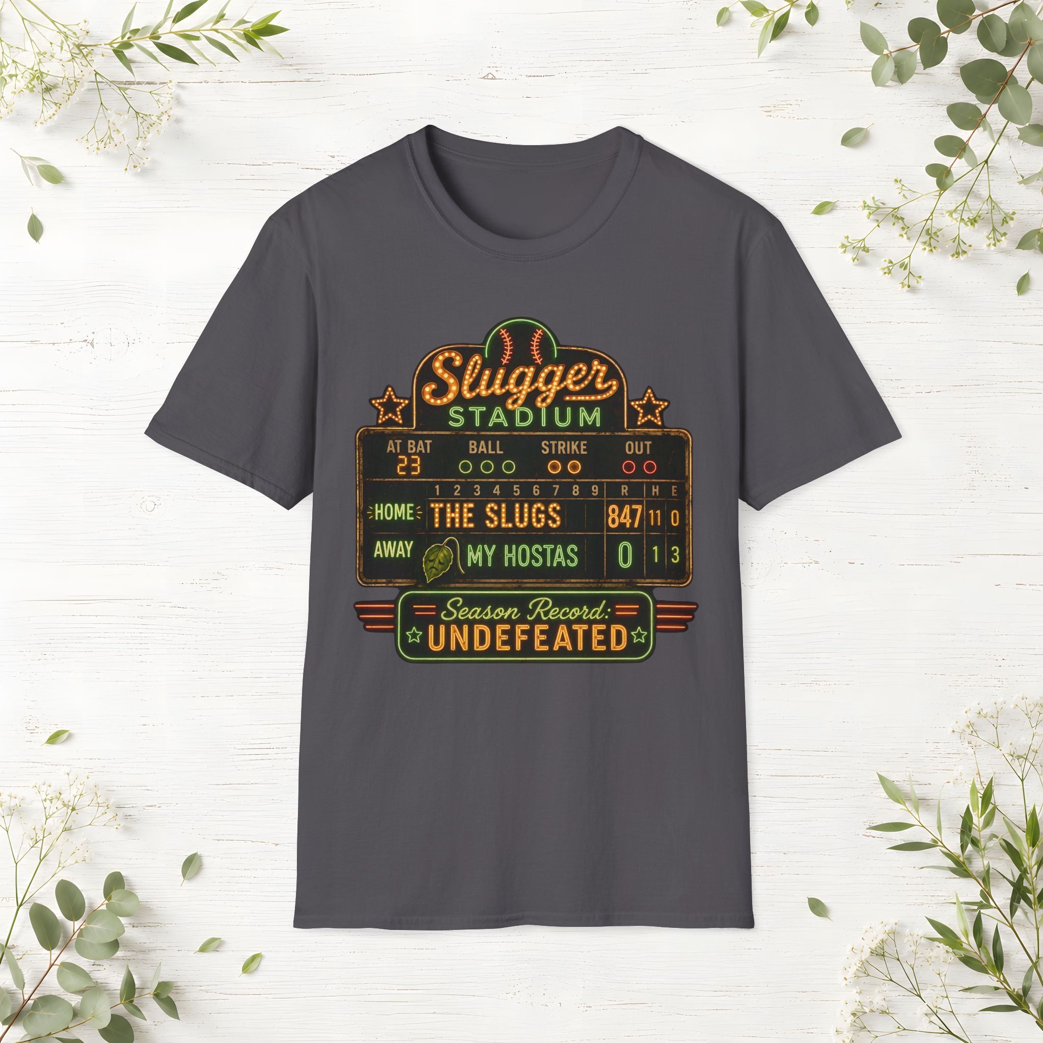 Slugs 1. Hostas 0. T-Shirt