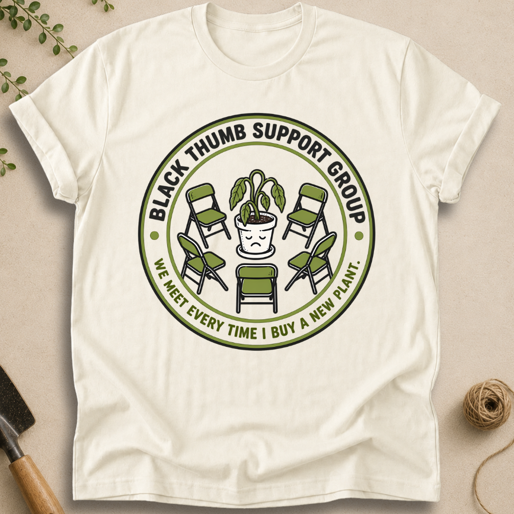 Black Thumb Support Group T-Shirt