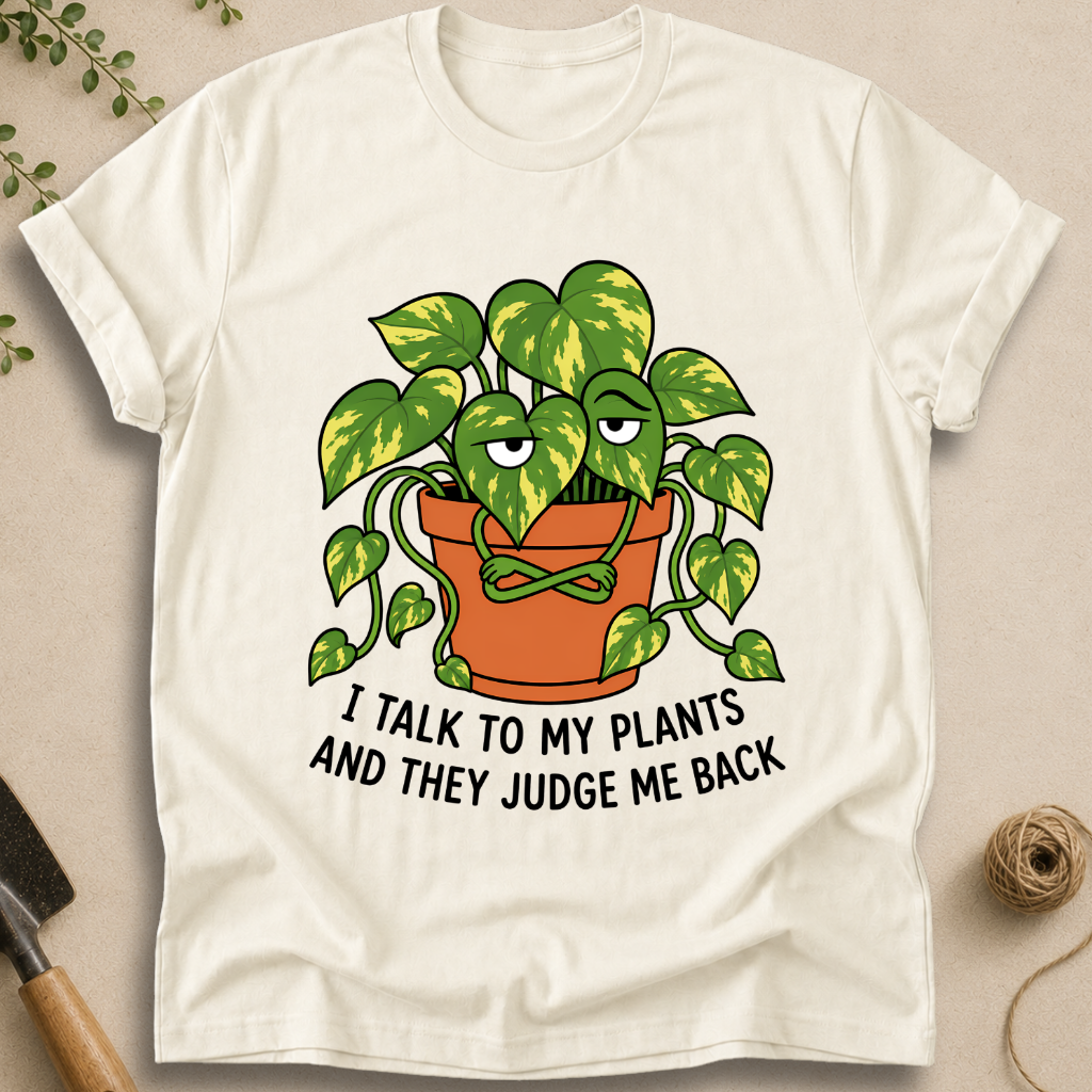 I Talk To My Plants T-Shirt