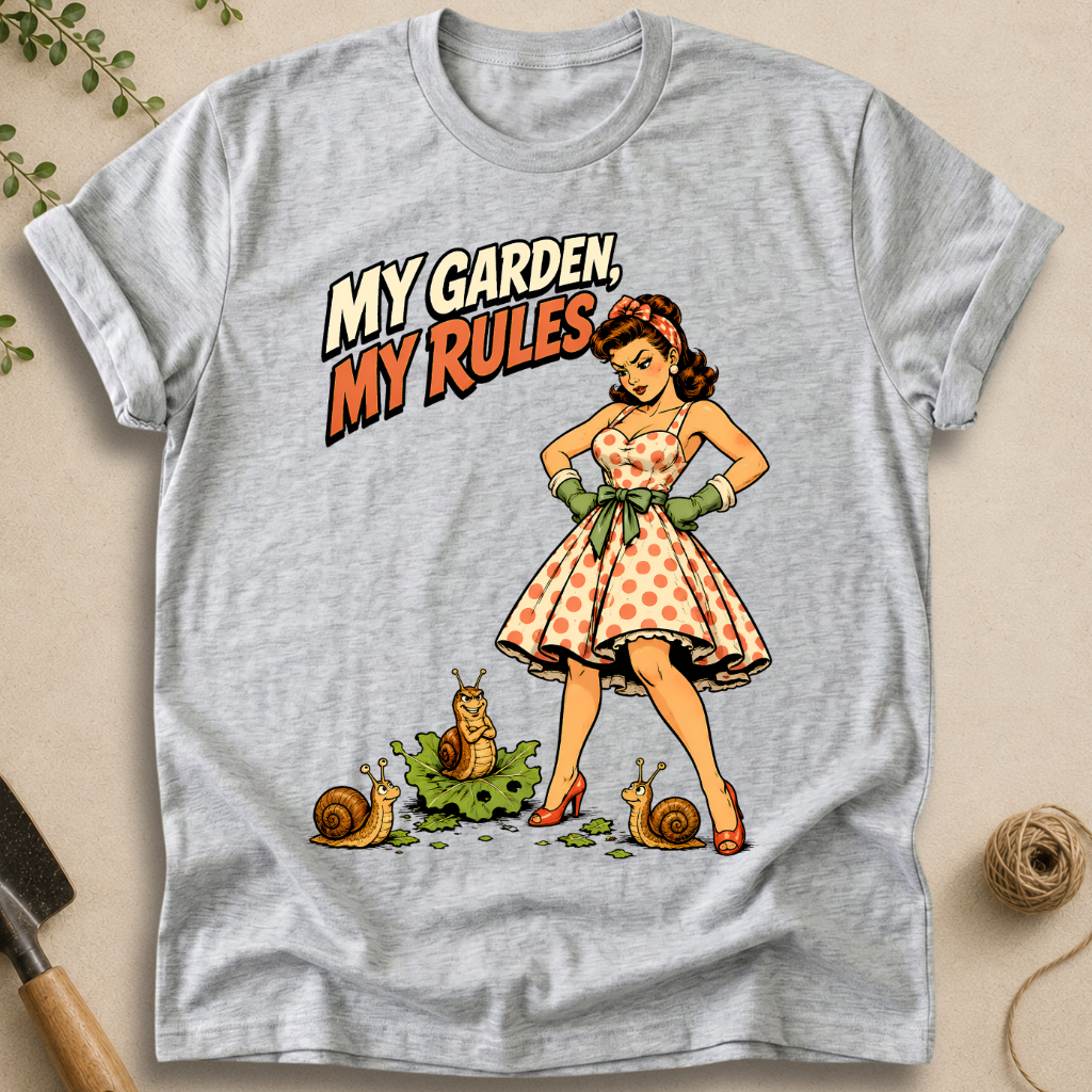 My Garden My Rules Snail T-Shirt