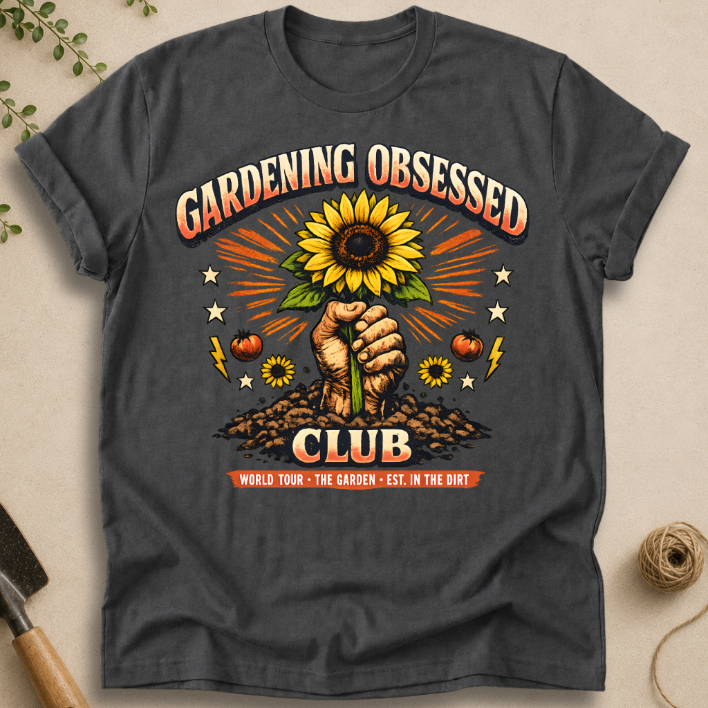 Gardening Obsessed Club T-Shirt