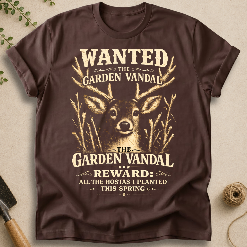 Wanted The Garden Vandal T-Shirt
