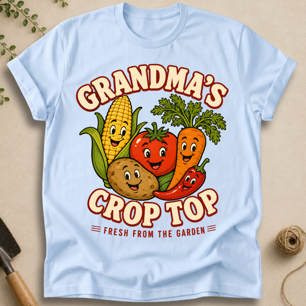 Grandma's Crop Top T-Shirt