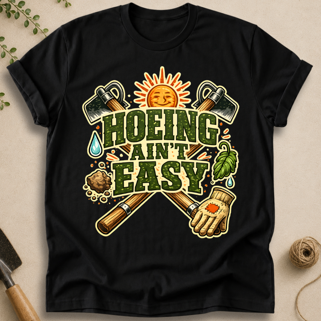 Hoeing Ain't Easy T-Shirt