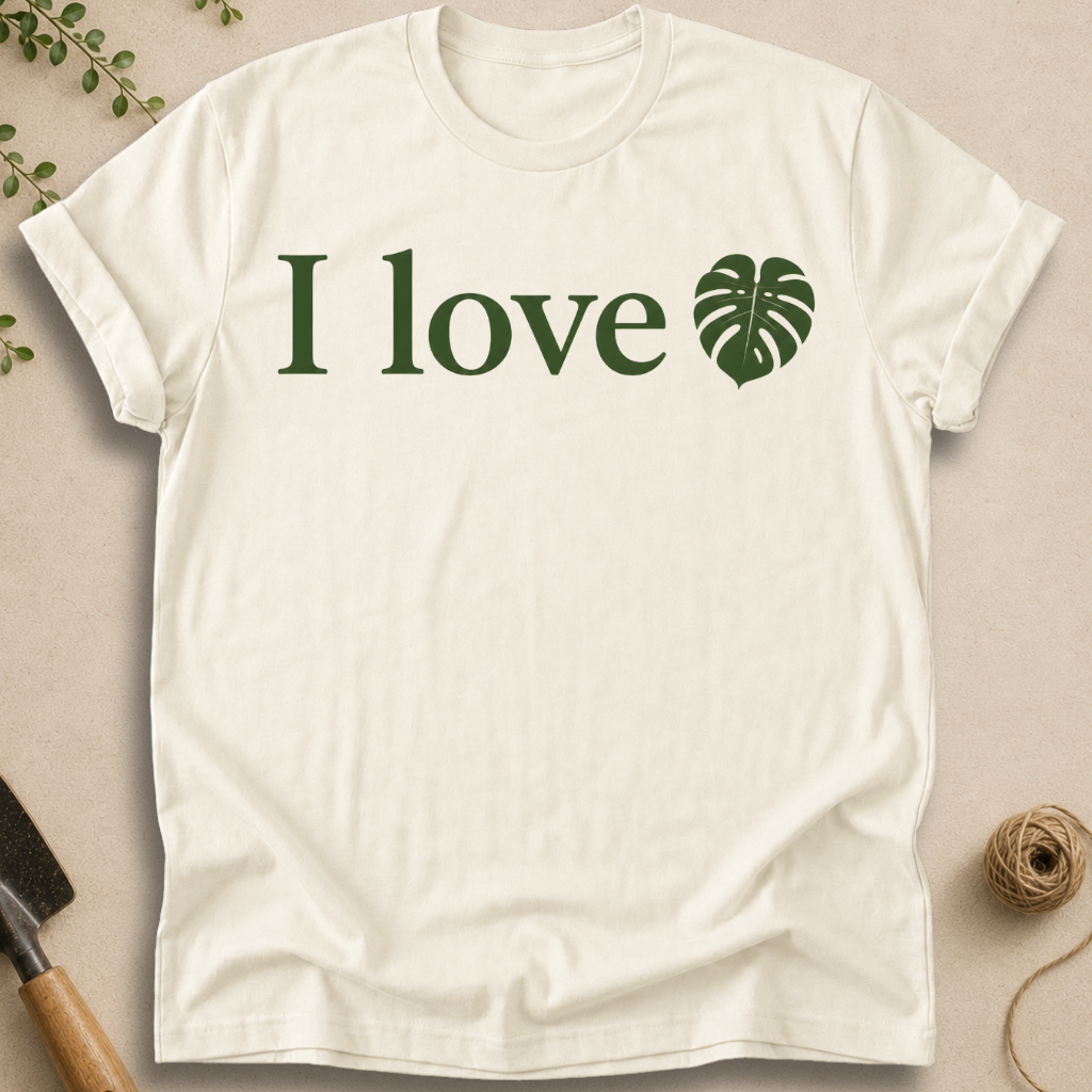 I Love Monstera T-Shirt