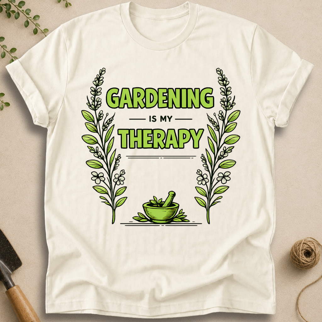 Gardening Is My Therapy T-Shirt