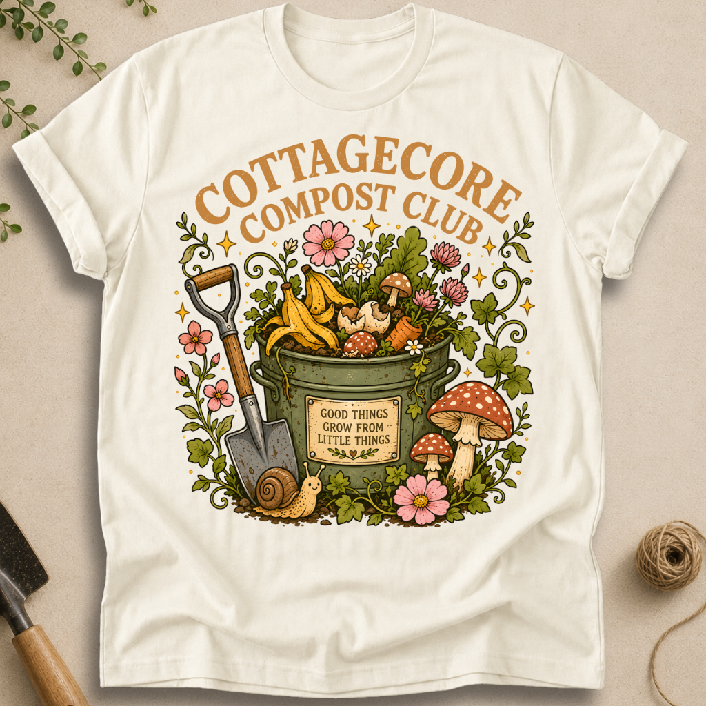 Cottagecore Compost Club T-Shirt