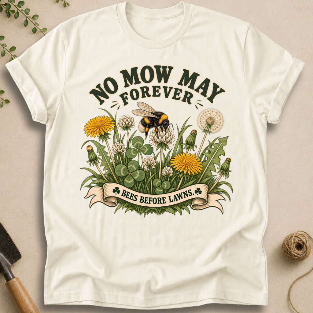 No Mow May Forever T-Shirt