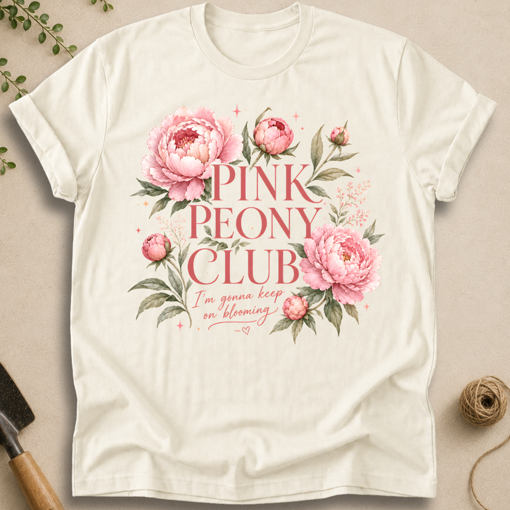 Pink Peony Club T-Shirt