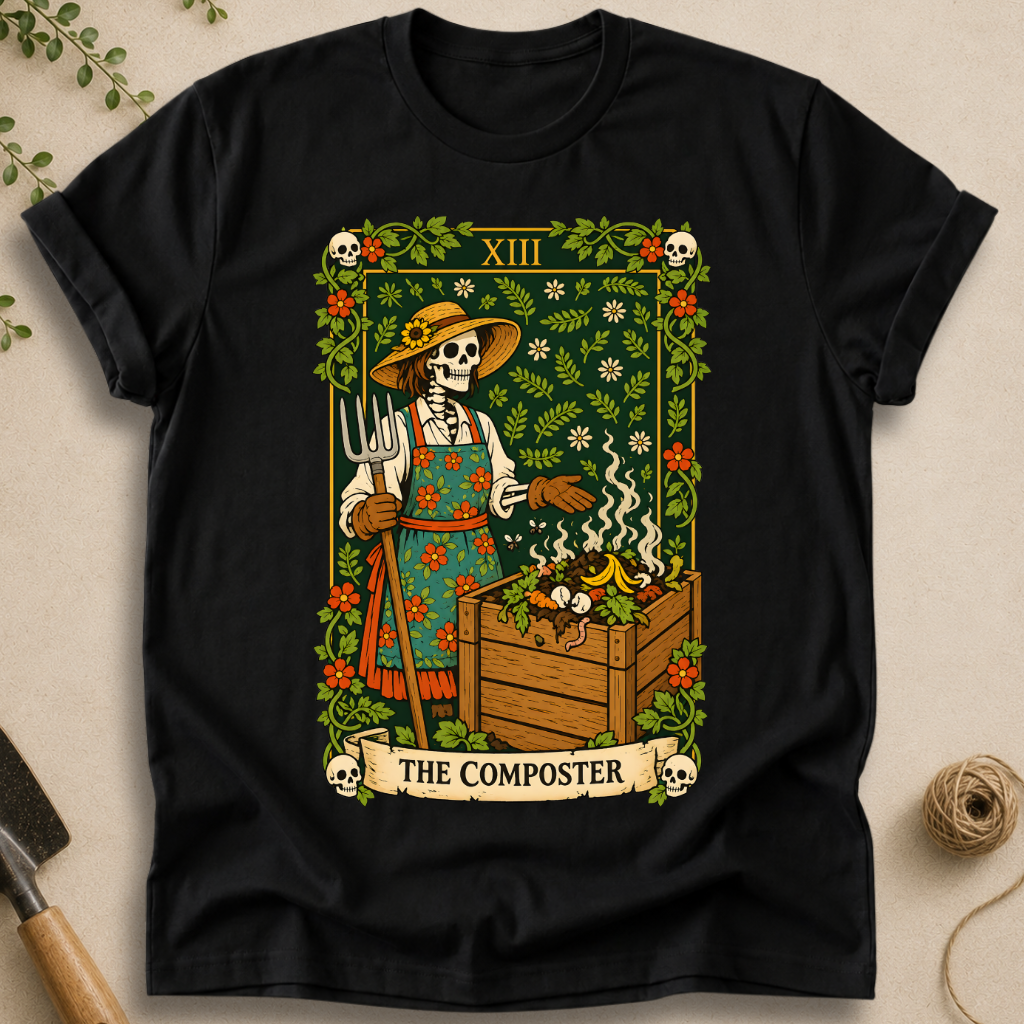 The Composter Tarot Card T-Shirt