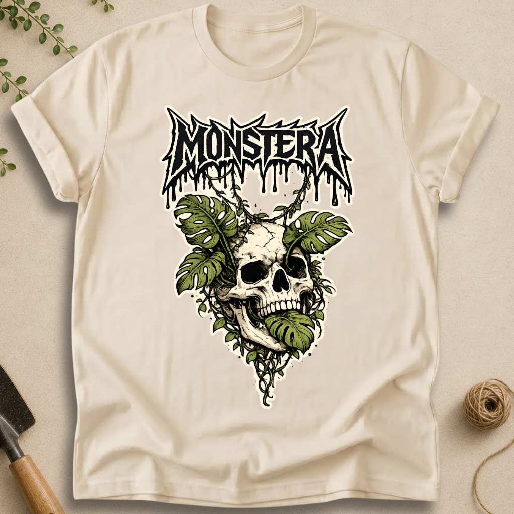 Monstera Skull T-Shirt