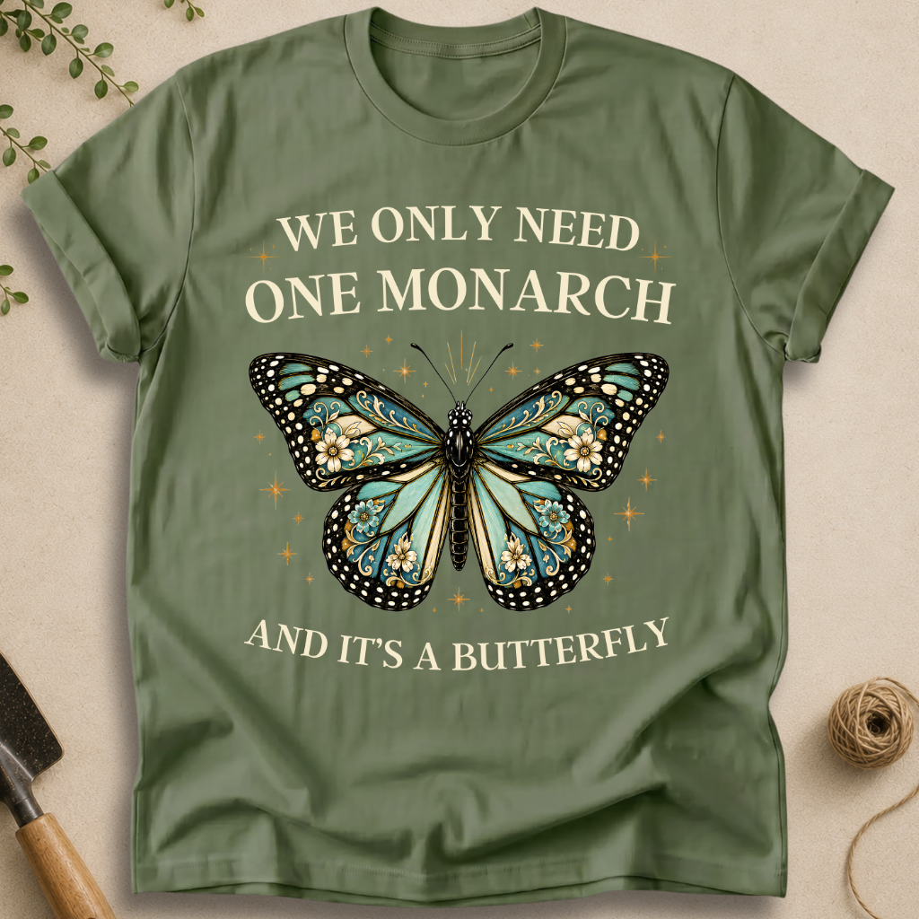 One Monarch Butterfly T-Shirt
