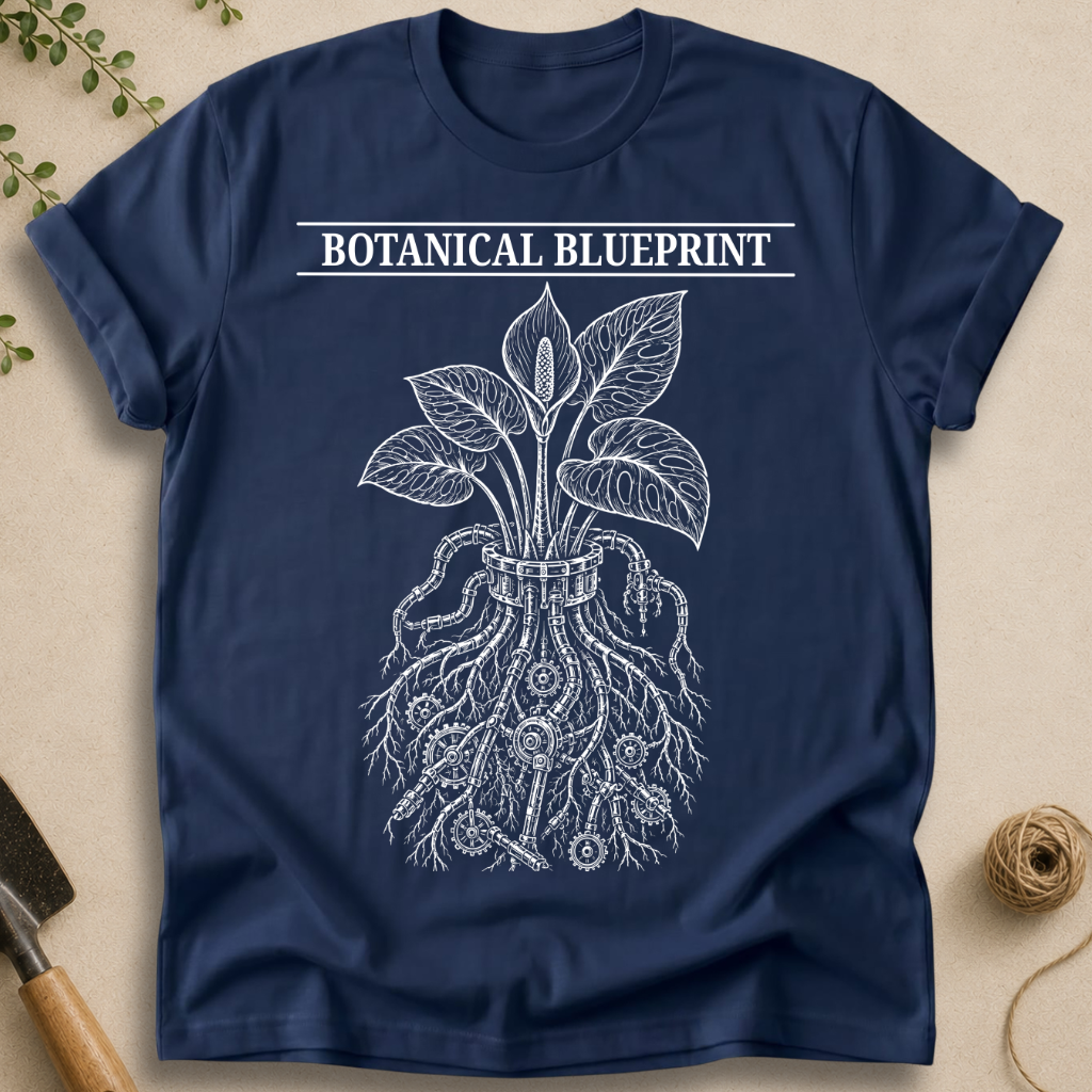 Botanical Blueprint T-Shirt