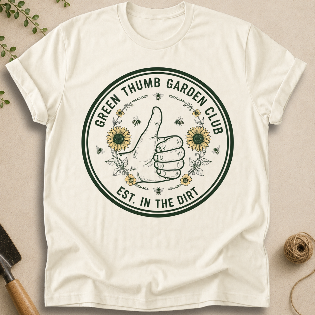 Green Thumb Garden Club T-Shirt