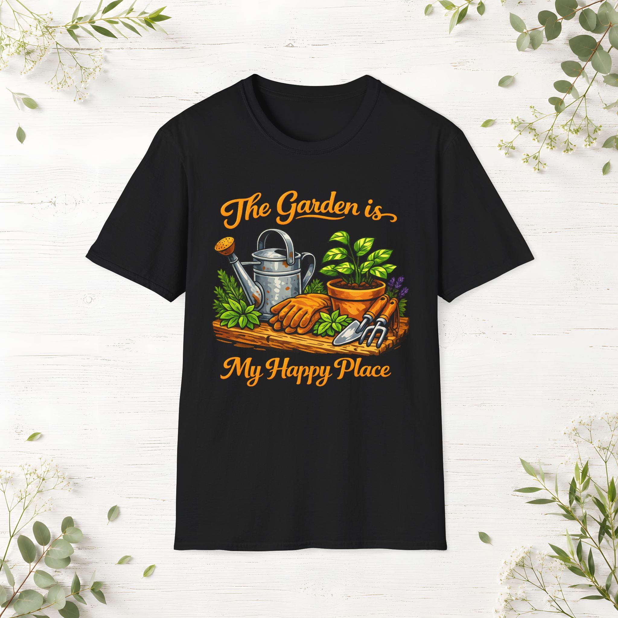 The Garden Is My Happy Place T-Shirt