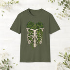 Plant Lungs Skeleton T-Shirt