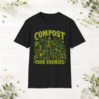 Compost Your Enemies Skeleton T-Shirt