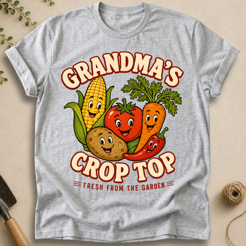 Grandma's Crop Top T-Shirt