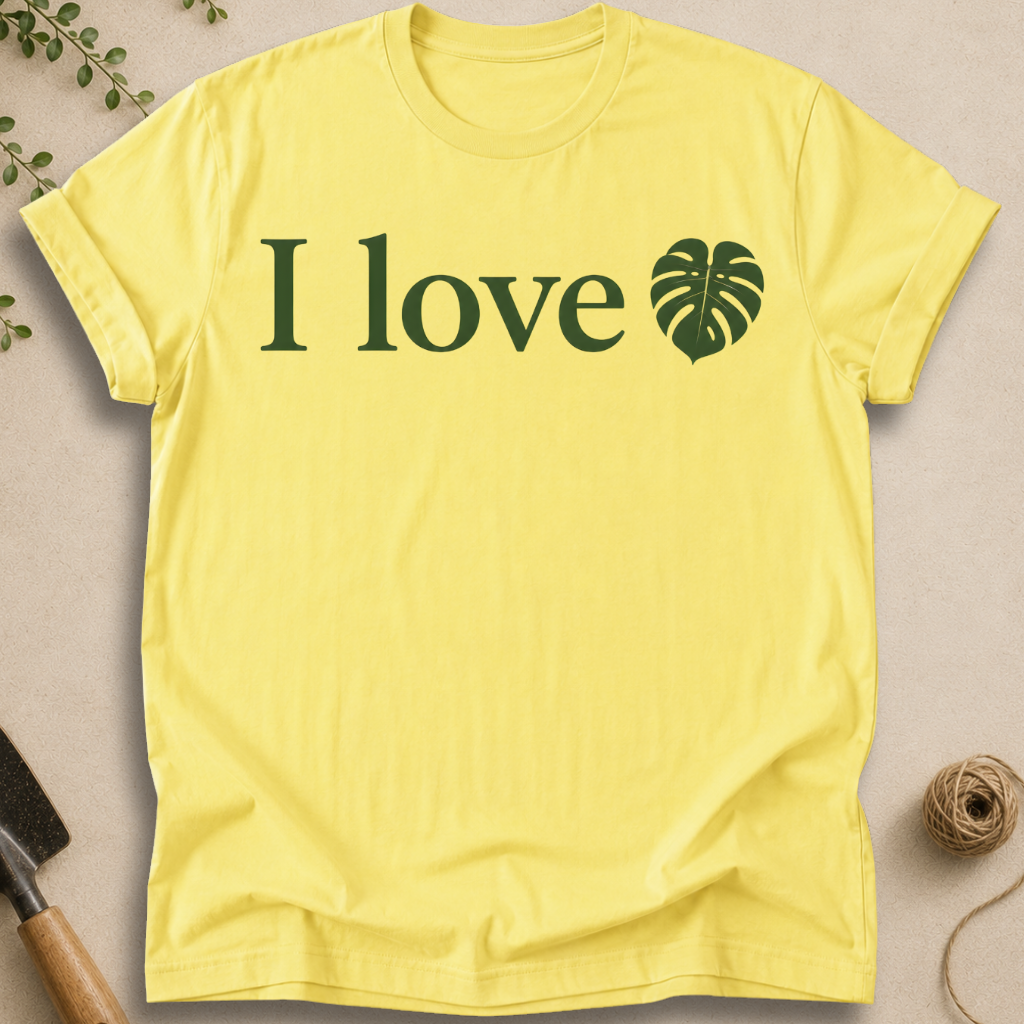 I Love Monstera T-Shirt