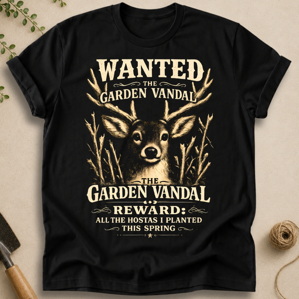 Wanted The Garden Vandal T-Shirt