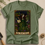 The Plant Witch Tarot Card T-Shirt