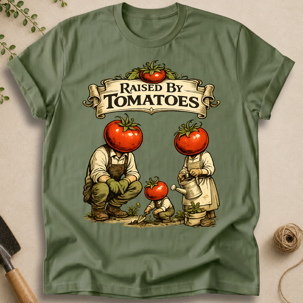 Raised By Tomatoes T-Shirt