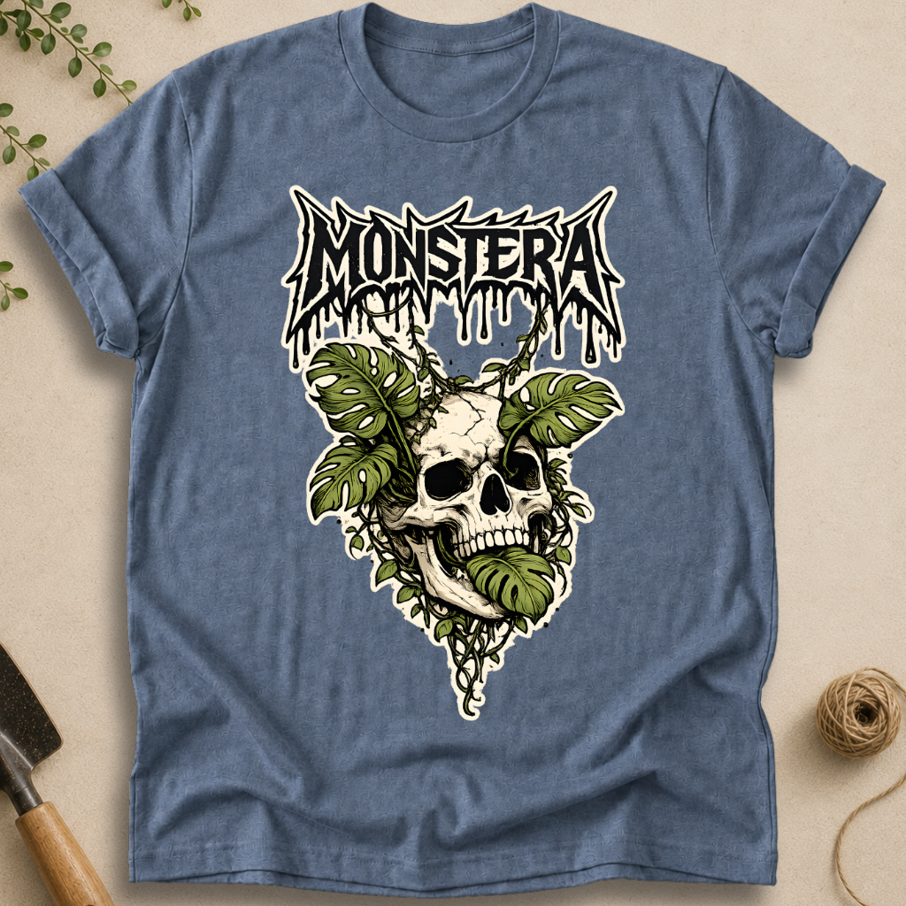 Monstera Skull T-Shirt