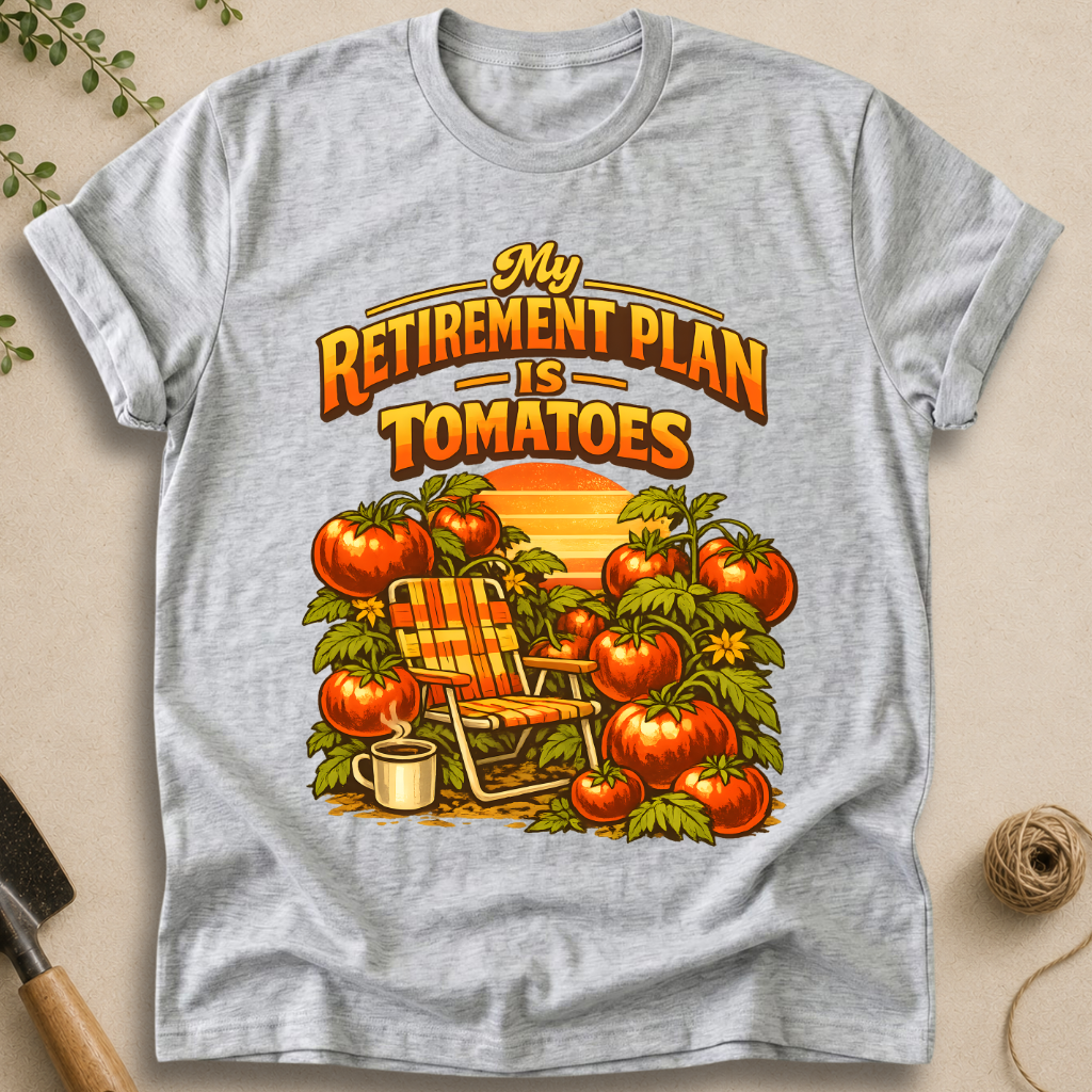 My Retirement Plan Is Tomatoes T-Shirt