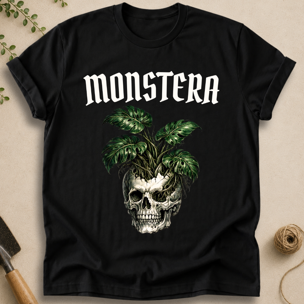 Monstera Skull T-Shirt